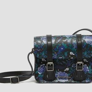 Floral Black Crossbody Bag